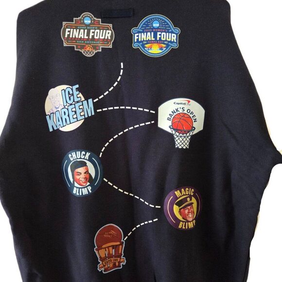 Collectible New Capital One Final Four Road Letterman Jacket 2025 - Picture 5 of 6